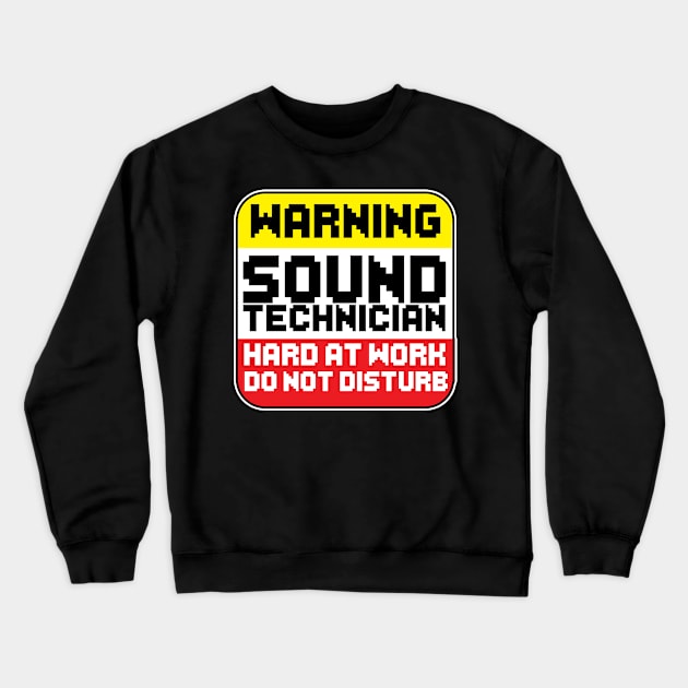 sound Crewneck Sweatshirt by CurlyDesigns